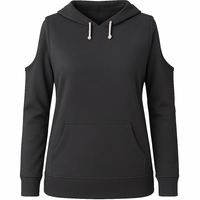 Cold Shoulder Hoodie