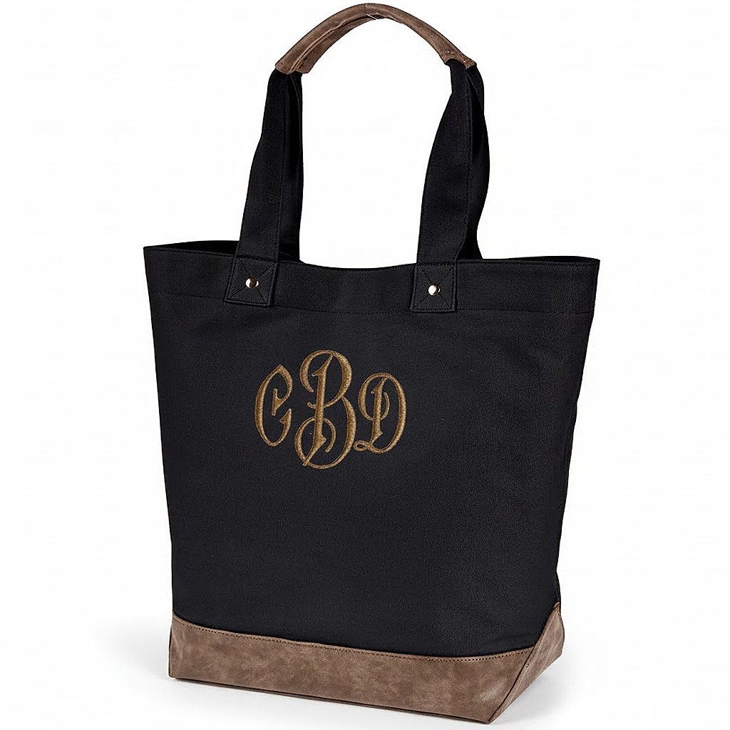 Canvas Boater Tote Bag
