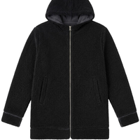 Hooded Sherpa Like Jacket