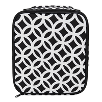 BLACK Interlocking Circle Kids Lunch Box