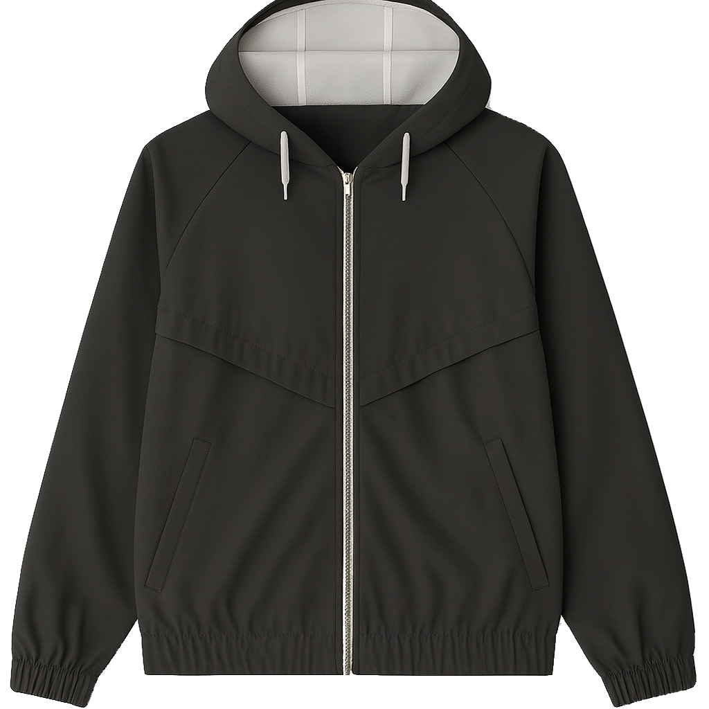 Pennant Hooded Rain Jacket