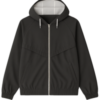 Pennant Hooded Rain Jacket
