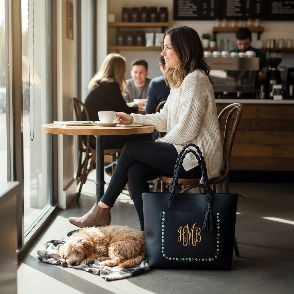 Black Shoulder Strap Purse