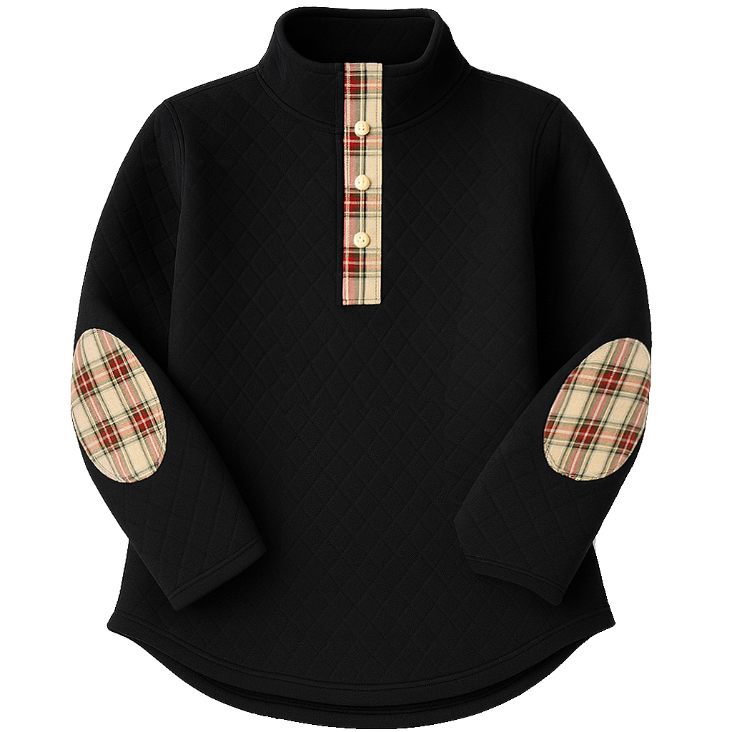 Quilted Sweatshirt