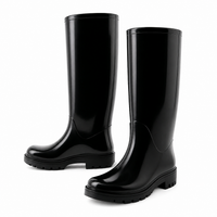 Tall Rubber Rain Boots