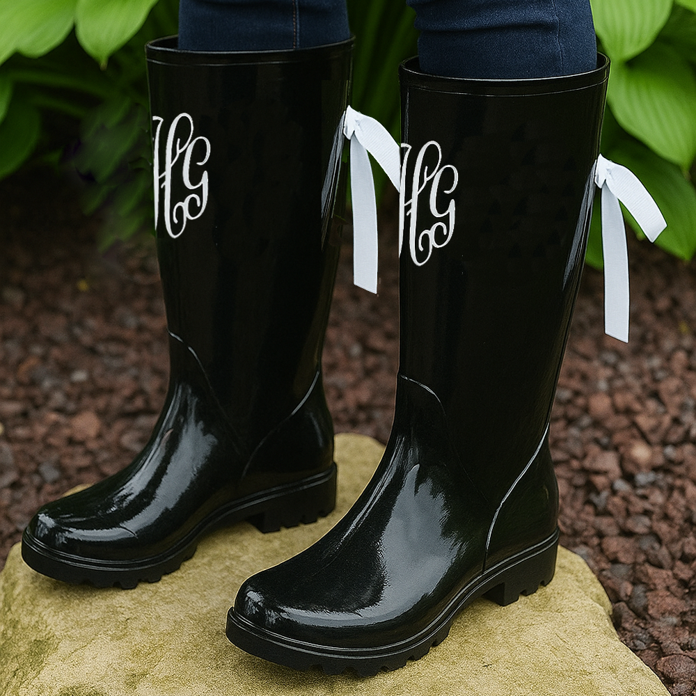 Tall Rubber Rain Boots