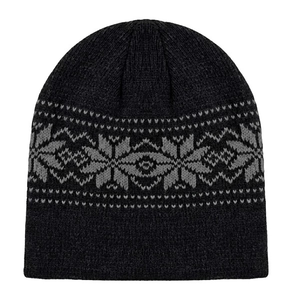Snowflake Texture Beanie Hat