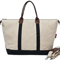 Classic Weekender Duffel Tote Bag