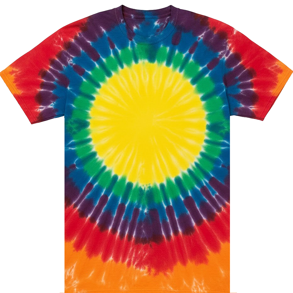 Circle Tie Dye Tee Shirt