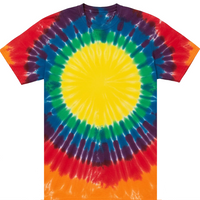 Circle Tie Dye Tee Shirt