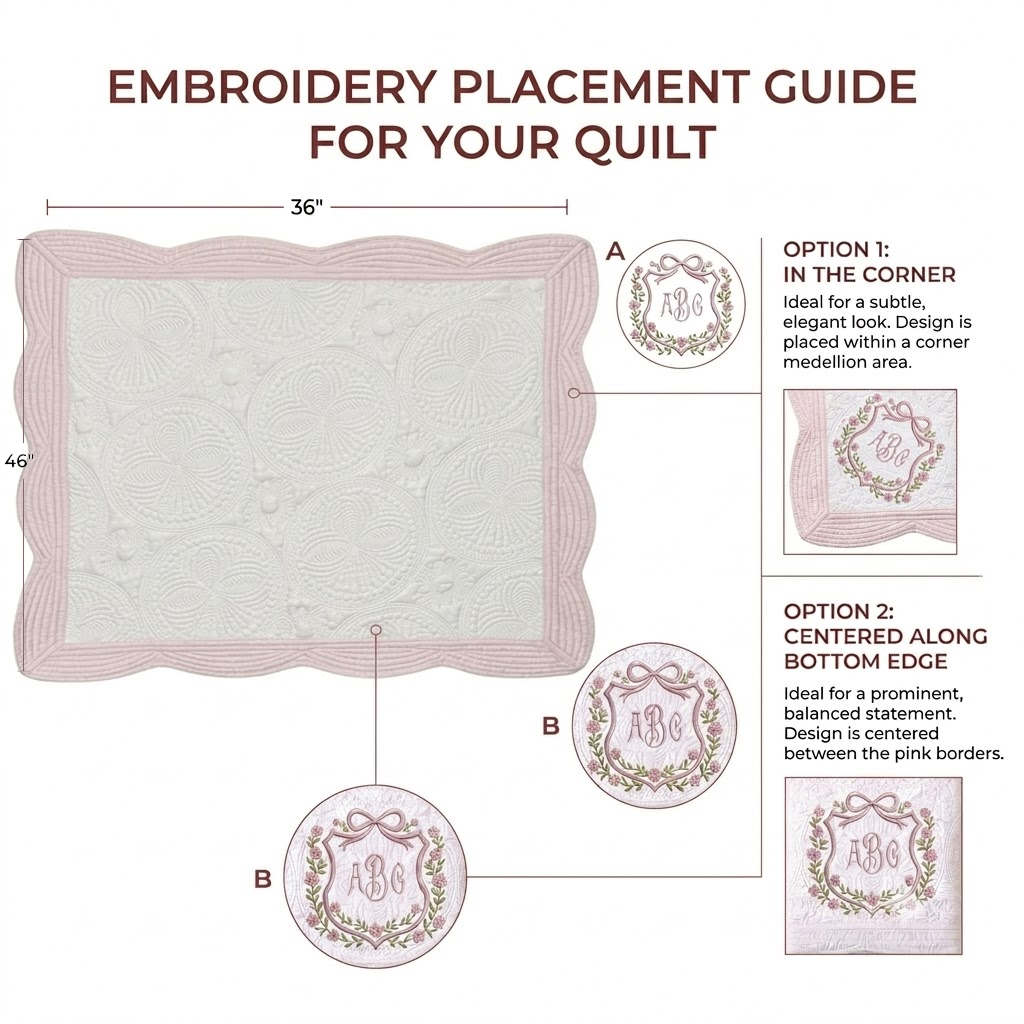 Heirloom Baby Blanket - Ribbon