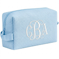 Waffle Weave Makeup Bag
