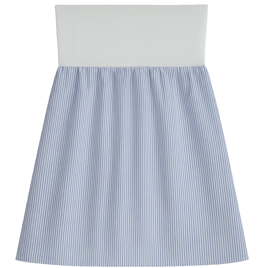 Strapless SEERSUCKER Sundress