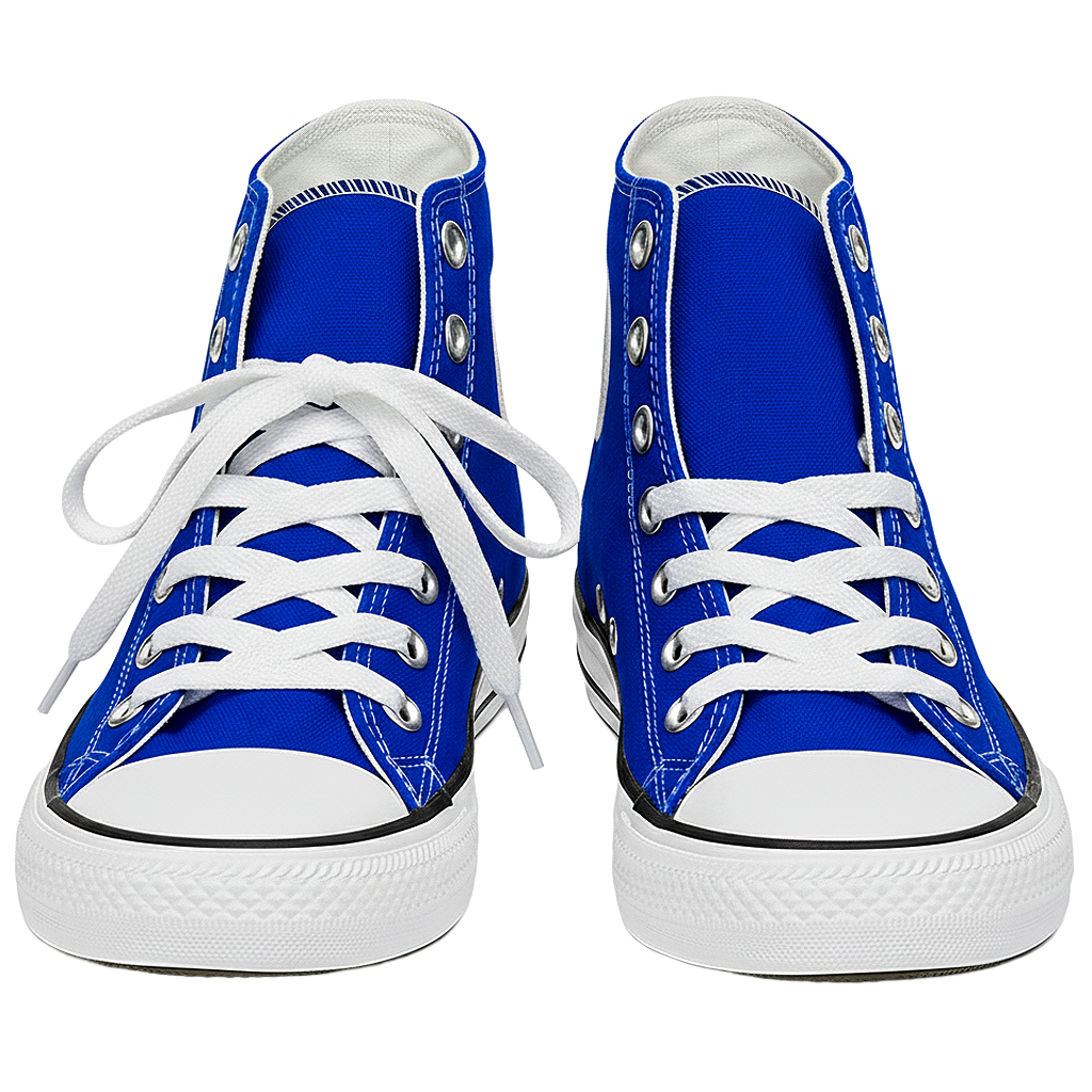 Hi Top Canvas Tennis Shoes