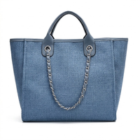 Tweed Chain Handbag