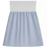 Strapless SEERSUCKER Dress