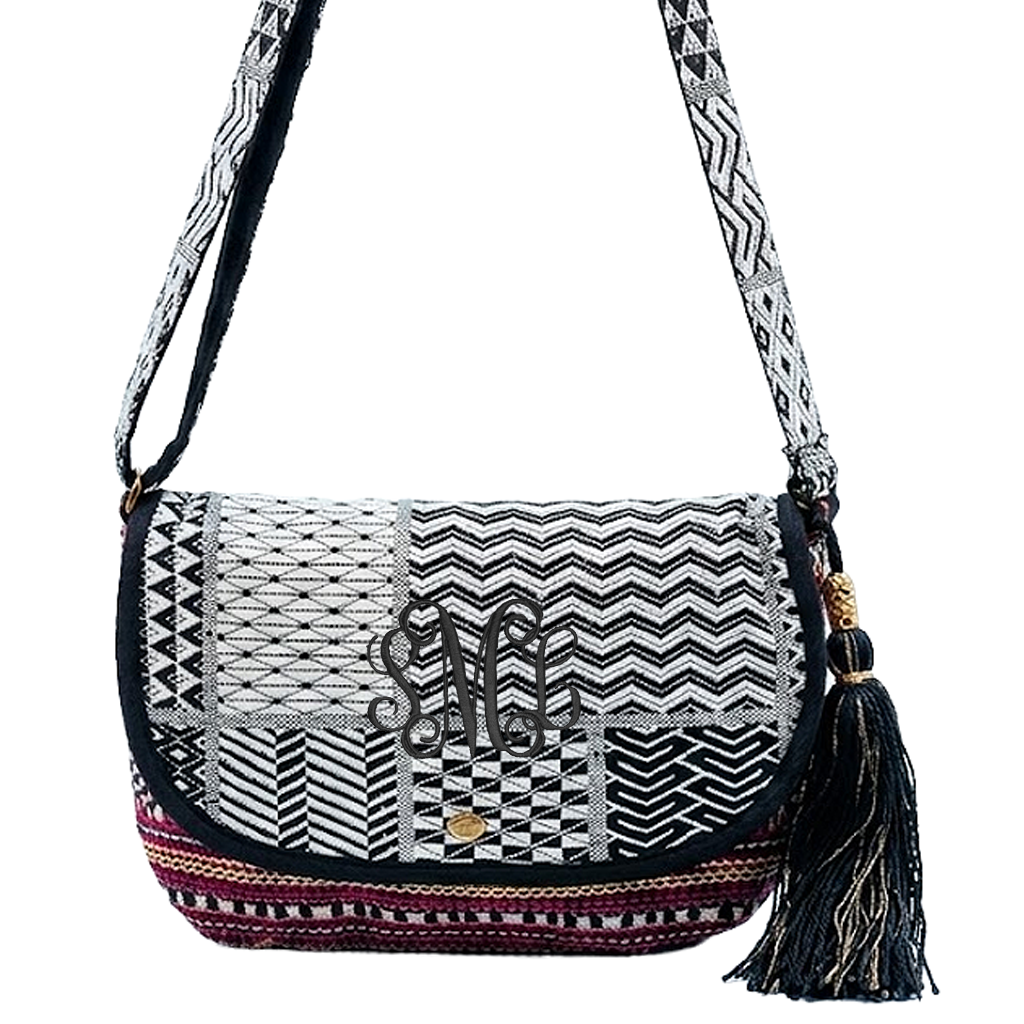 Boho Tassel Fringe Crossbody Purse