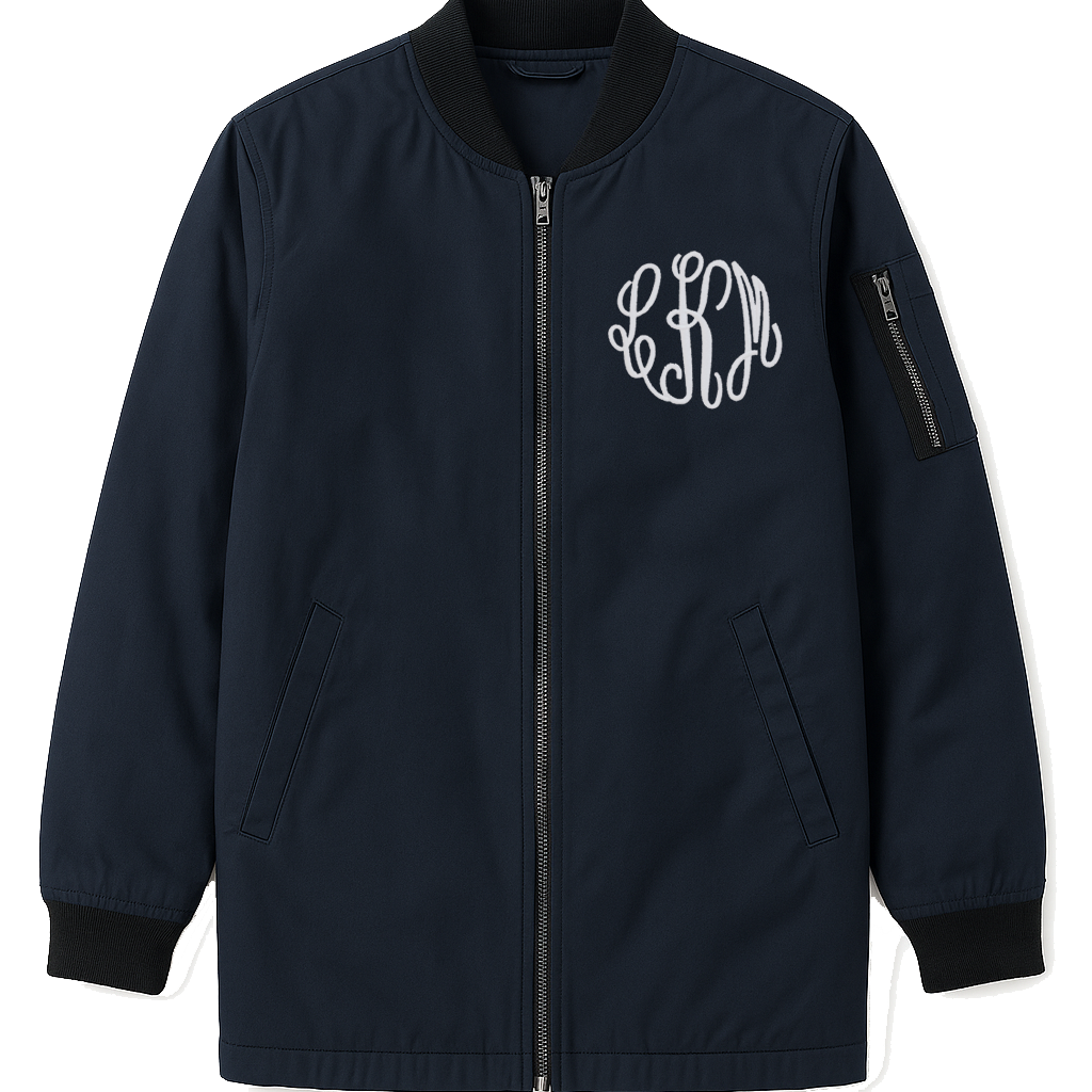 Full Zip Bomber Jacket