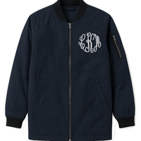 Full Zip Bomber Jacket