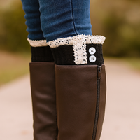 Boot Socks - Black
