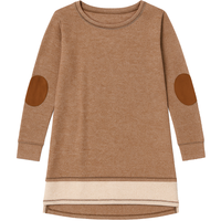 Elbow Patch Pullover Sweatshirt