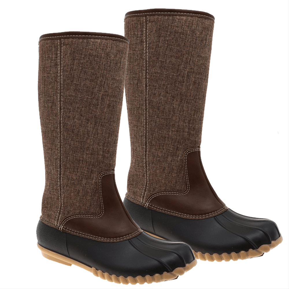 LINEN Duck Boots