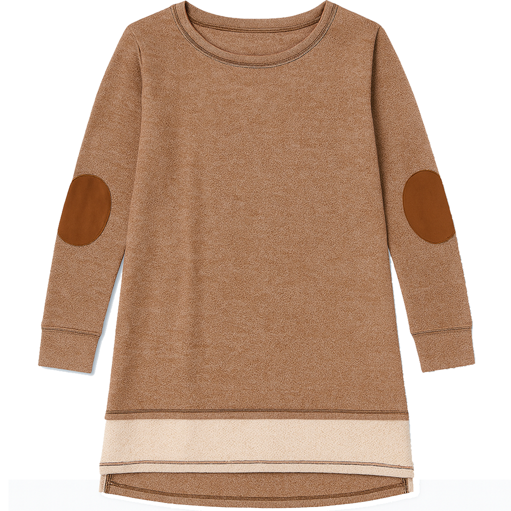 Elbow Patch Pullover