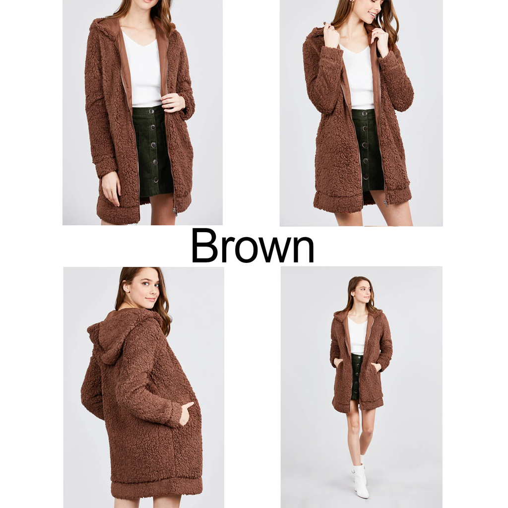 Hooded Sherpa Jacket