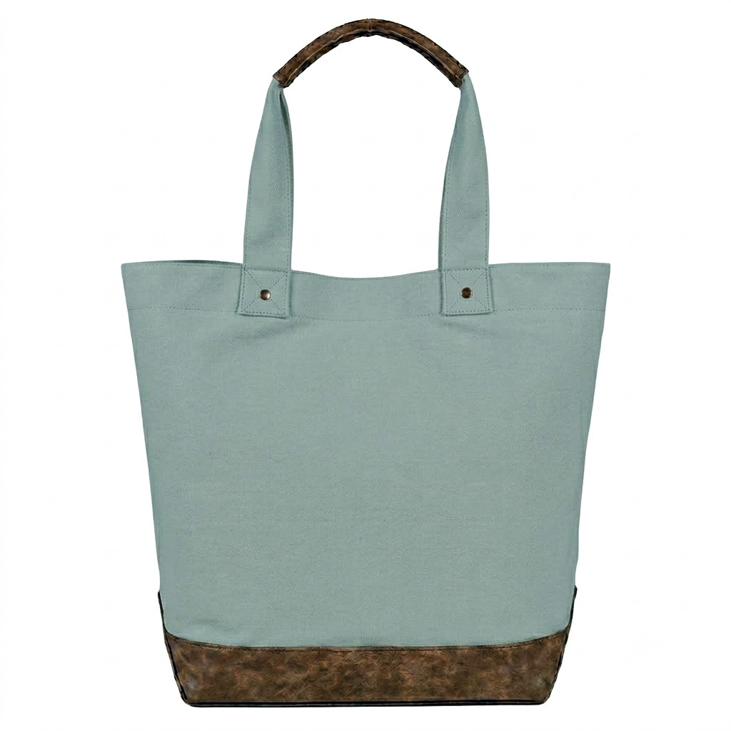 Canvas Resort Boater Tote Bag