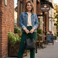 Crossbody Bucket Purse