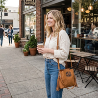 Crossbody Bucket Purse