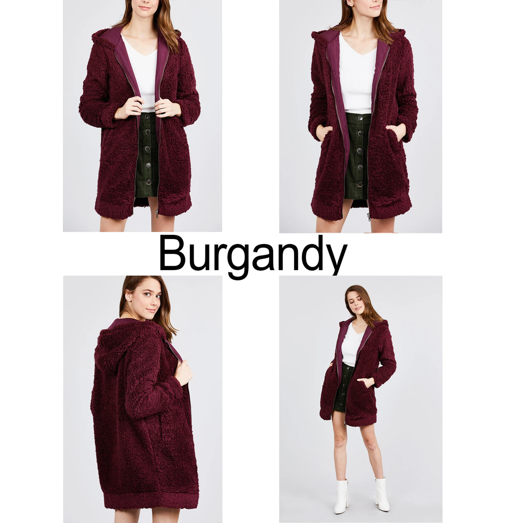 Hooded Sherpa Jacket