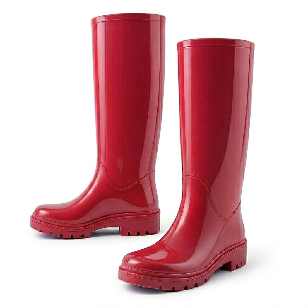 Tall Rubber Rain Boots
