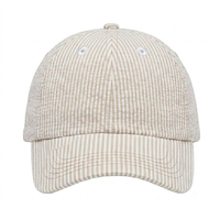 Seersucker Cabana Baseball Hat
