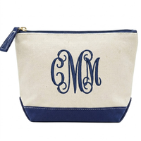 Canvas Makeup Bag