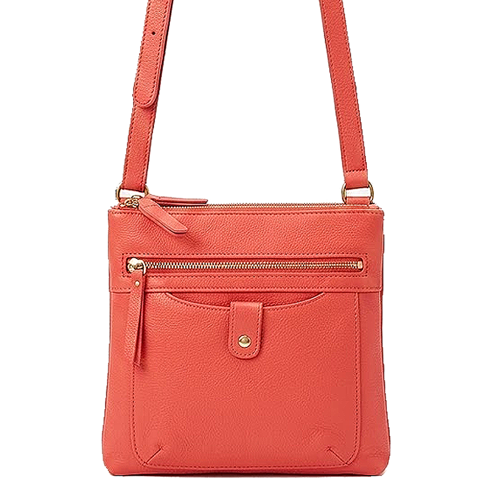 Kim Double Pocket Crossbody Purse