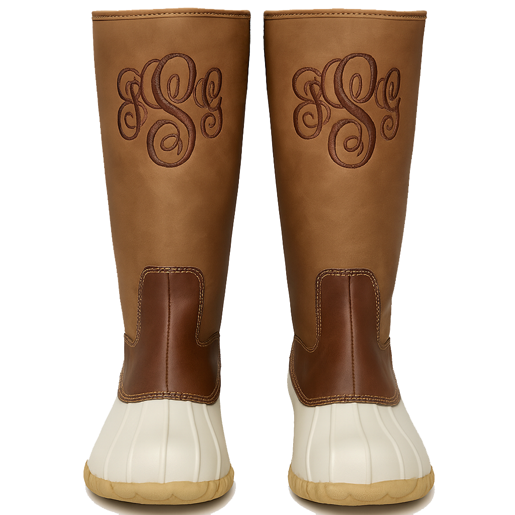 Tall TAUPE Duck Boots