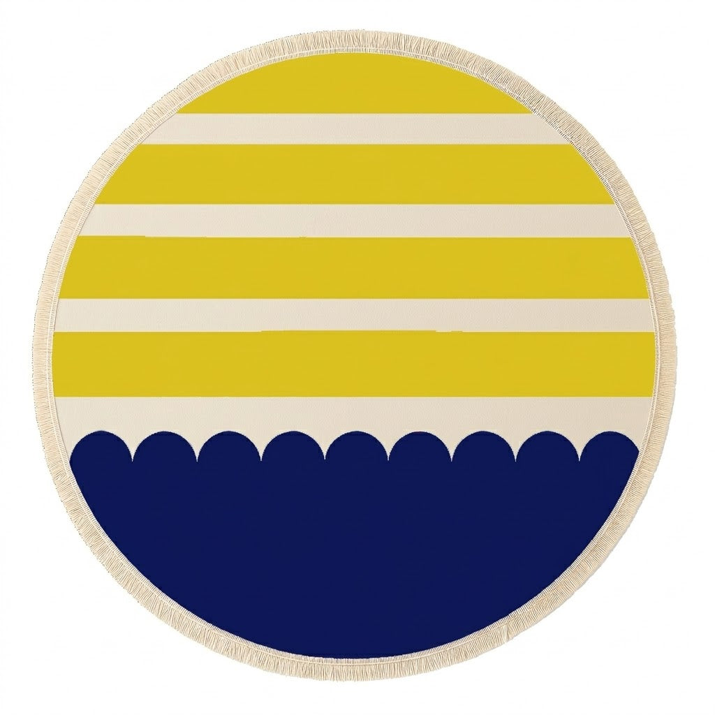 Sand Circle Beach Towel