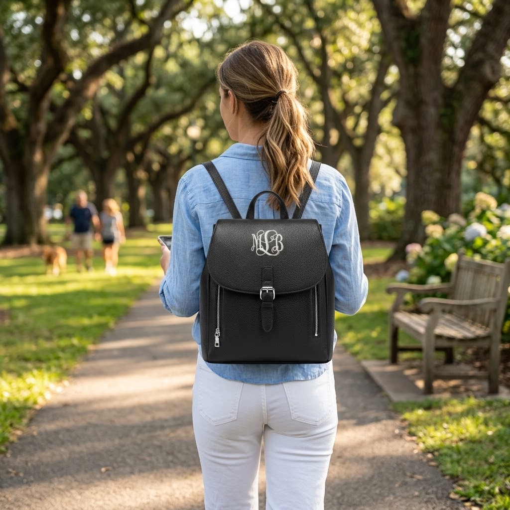 Classic Shoulder Backpack Purse