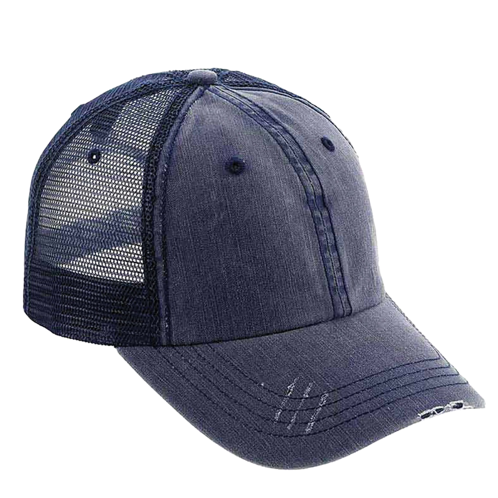 Vintage Denim Trucker Hat