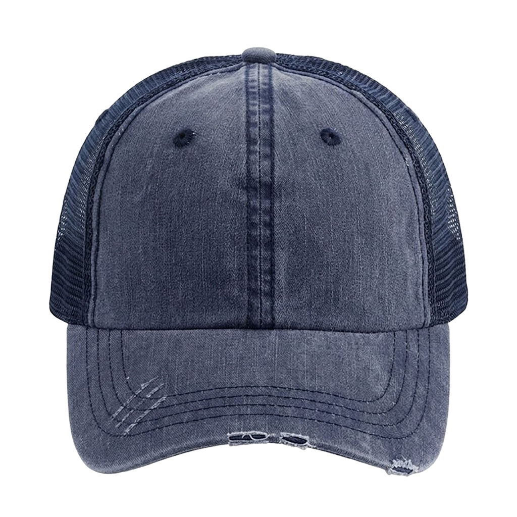 Vintage Denim Trucker Hat