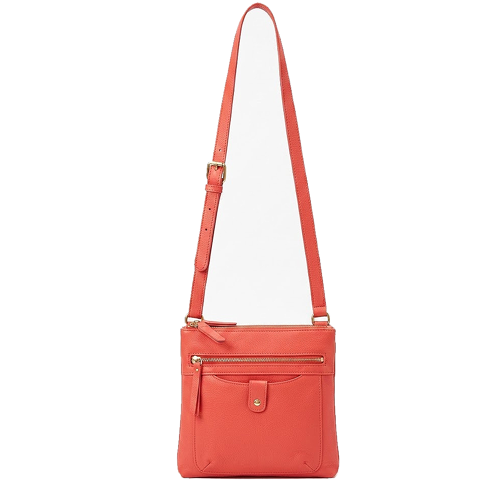 Kim Double Pocket Crossbody Purse
