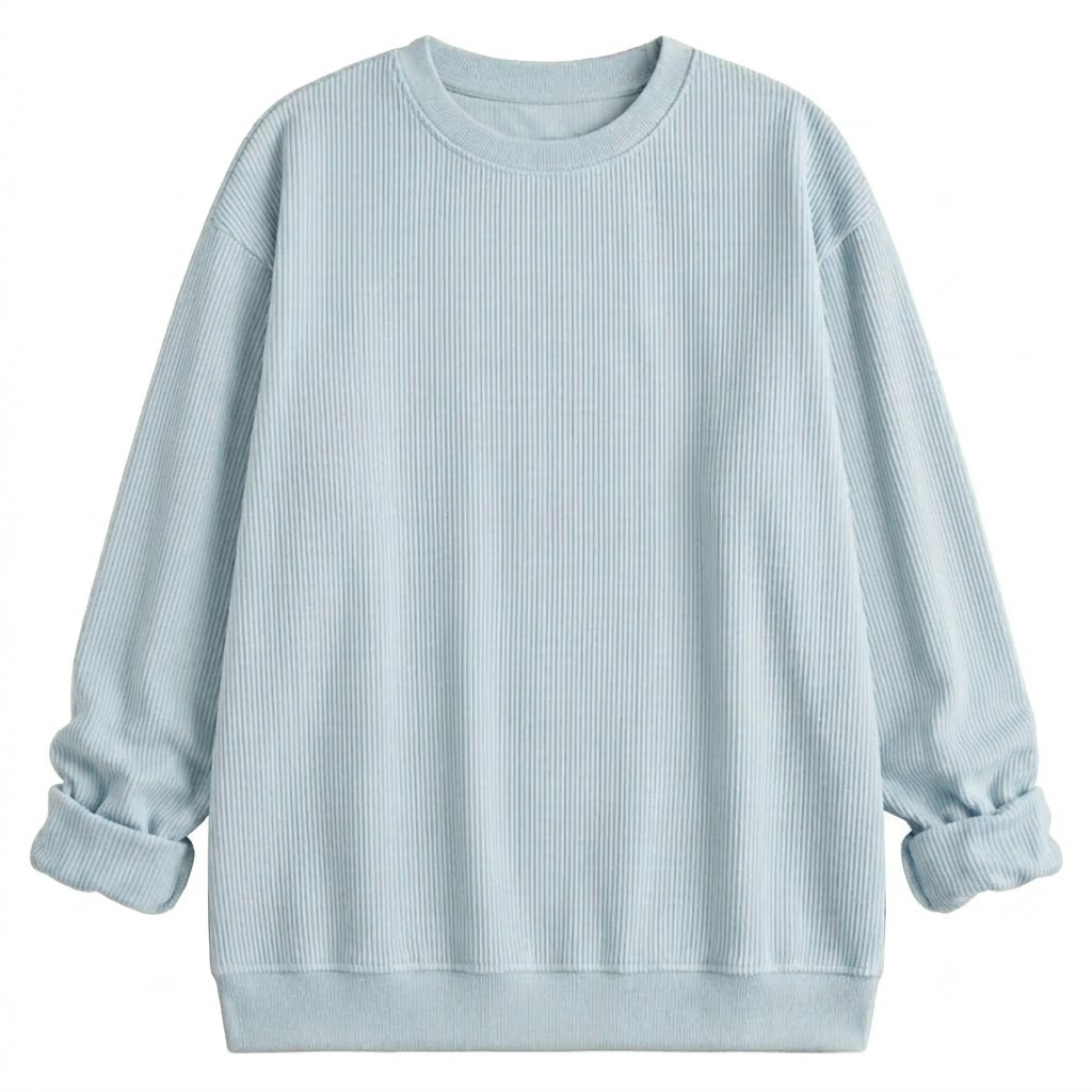 Corduroy Crew Sweatshirt