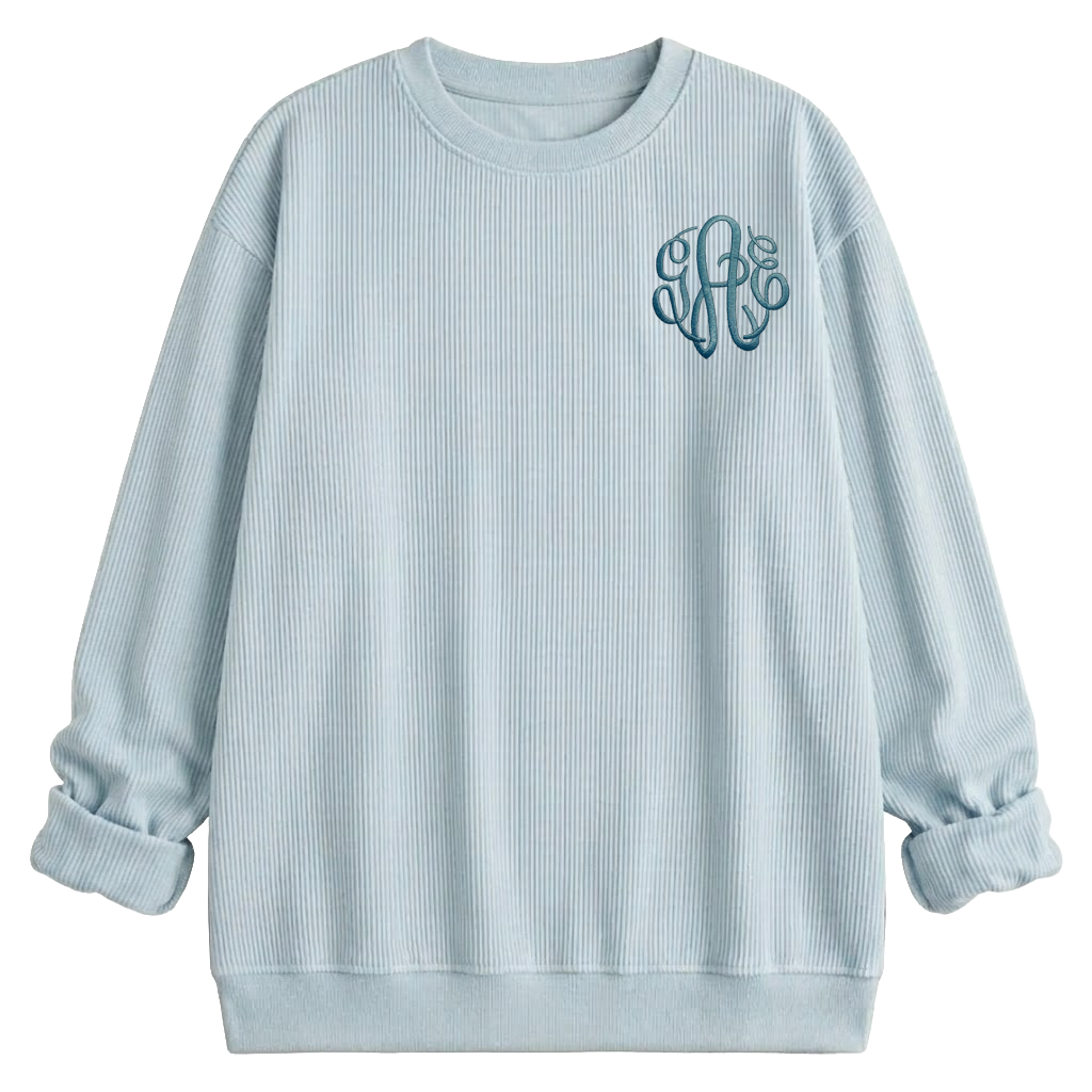 Corded Crew Sweatshirt