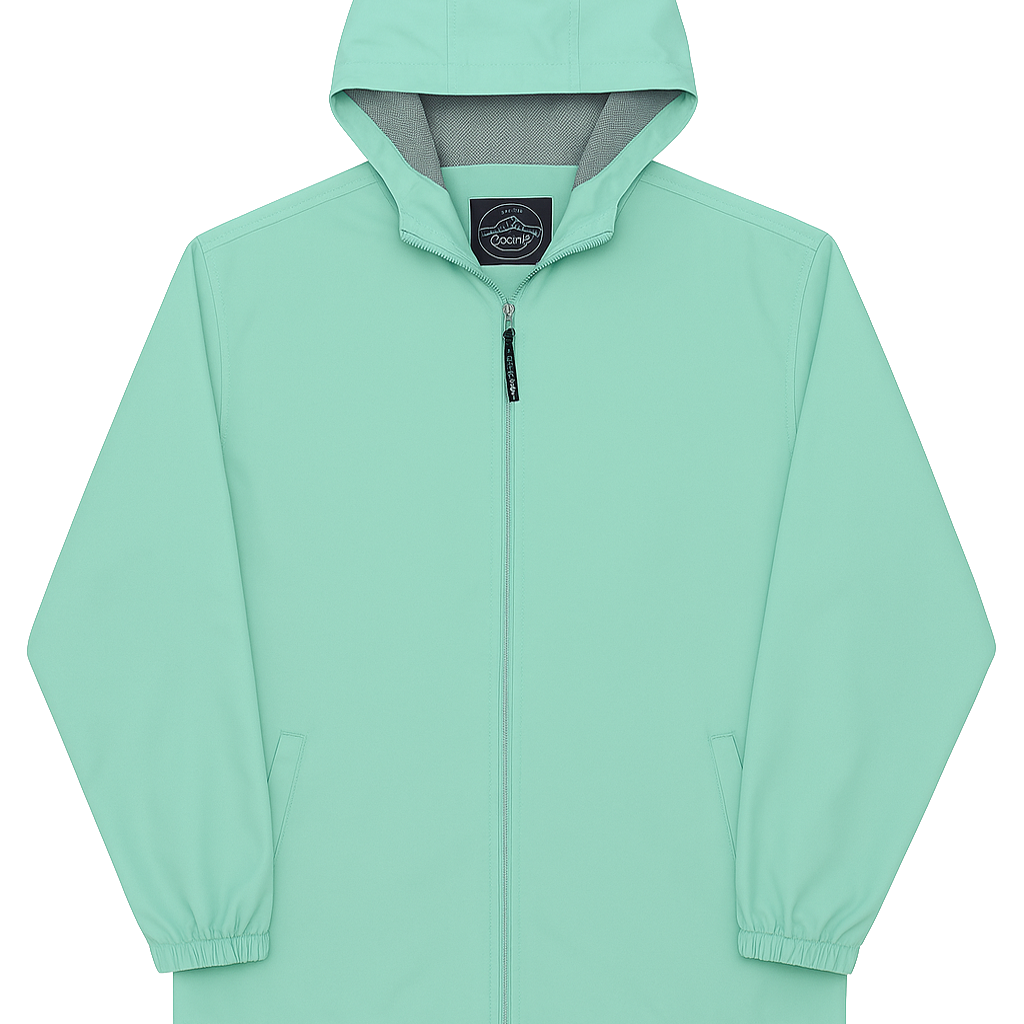 Hooded Shell Rain Jacket