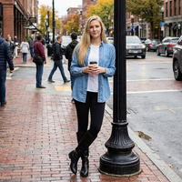 Denim Layering Shirt