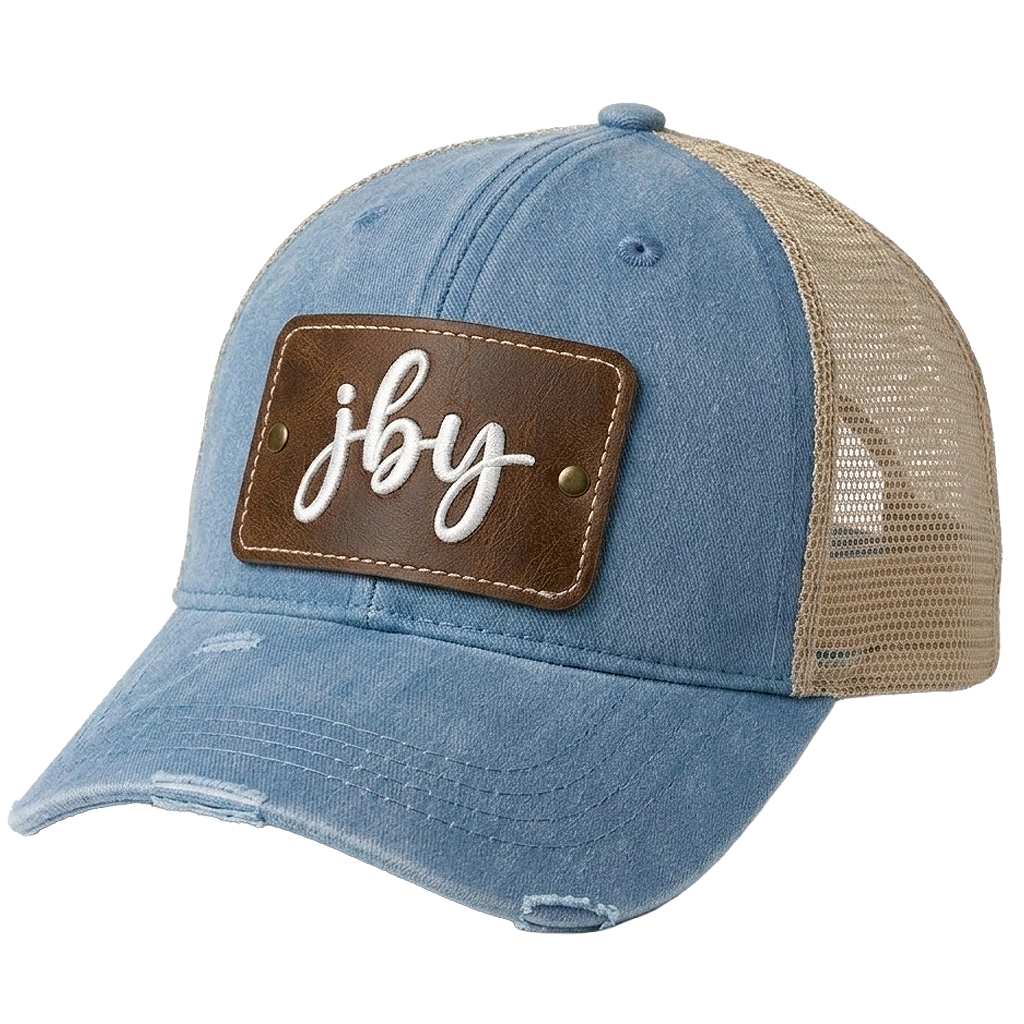 Distressed Frayed Trucker Hat