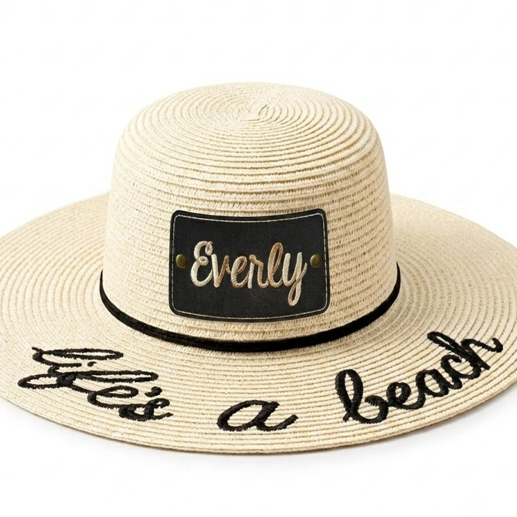 Life's A Beach Floppy Hat