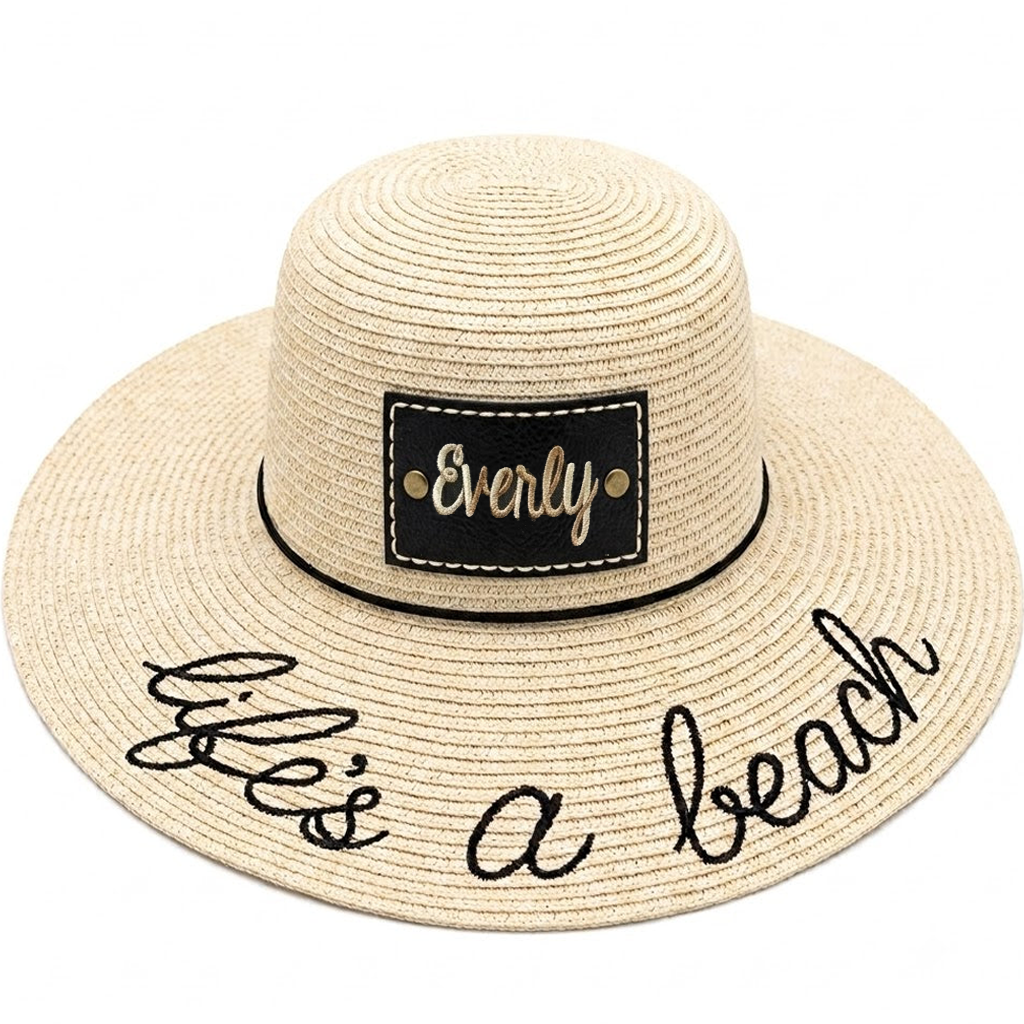 Life's A Beach Floppy Hat
