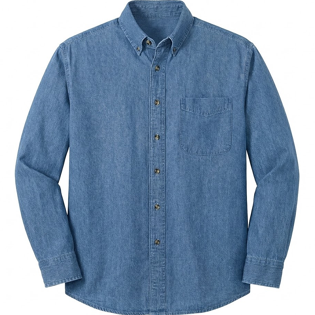 Denim Layering Shirt